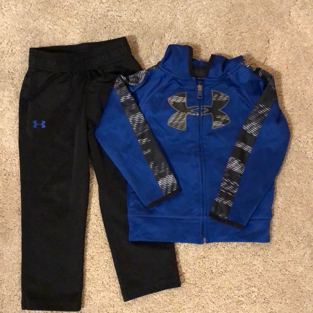 Under armor tracksuit set